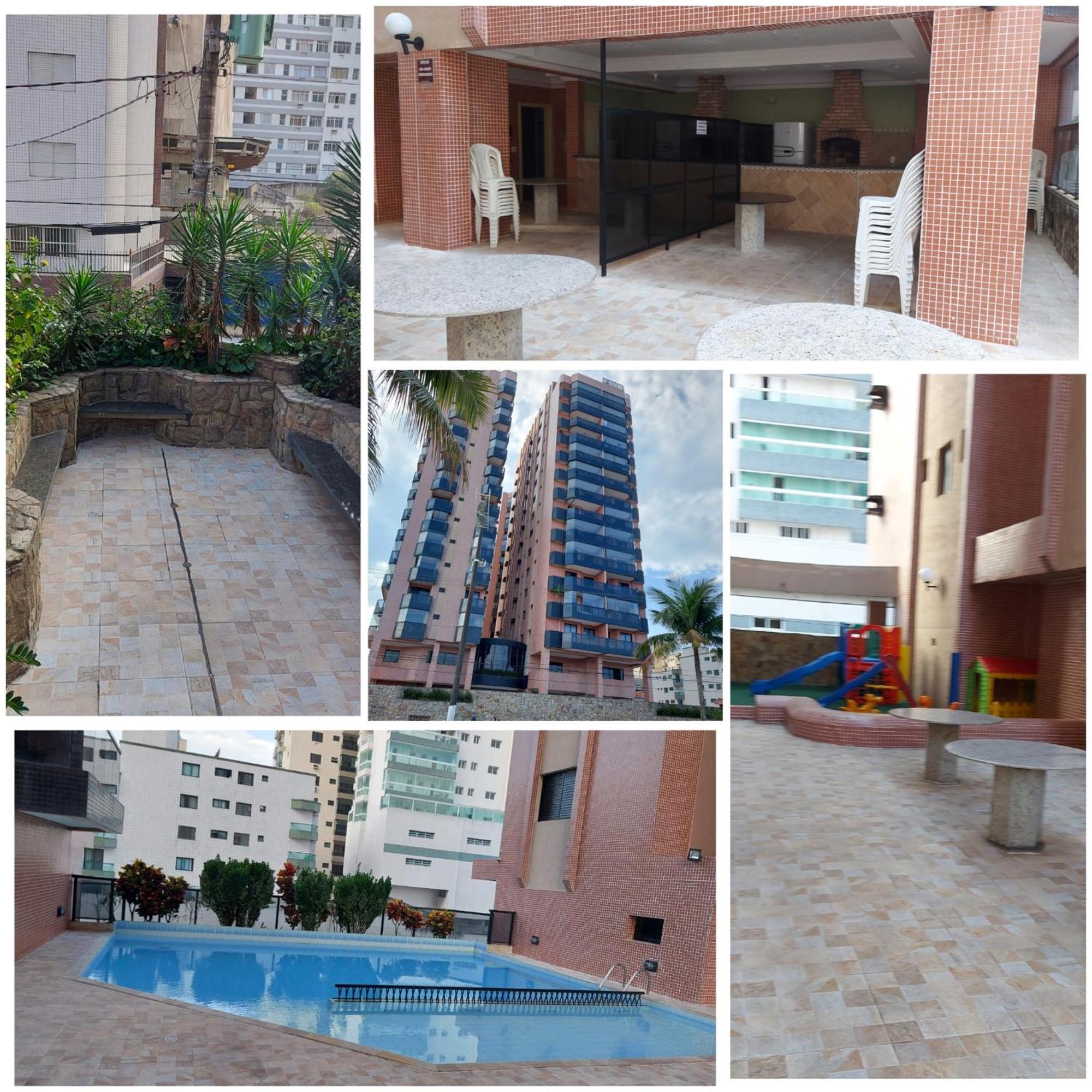 Guilhermina Frente Para O Mar Praia Grande  Exterior foto